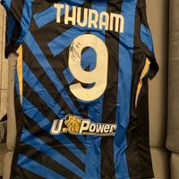 Maglia inter thuram autografata