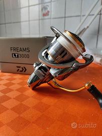 Daiwa Freams mulinello e canna da pesca spinning