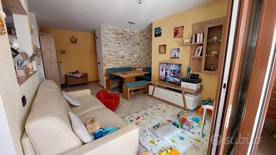 Trilocale con giardino