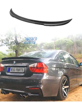 SPOILER ALETTONE BMW E90 LOOK M4 PSM NERO LUCIDO