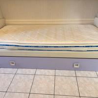 letto matrimoniale piegabile+2 materassi