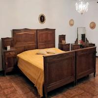 Camera da letto in noce primo '900