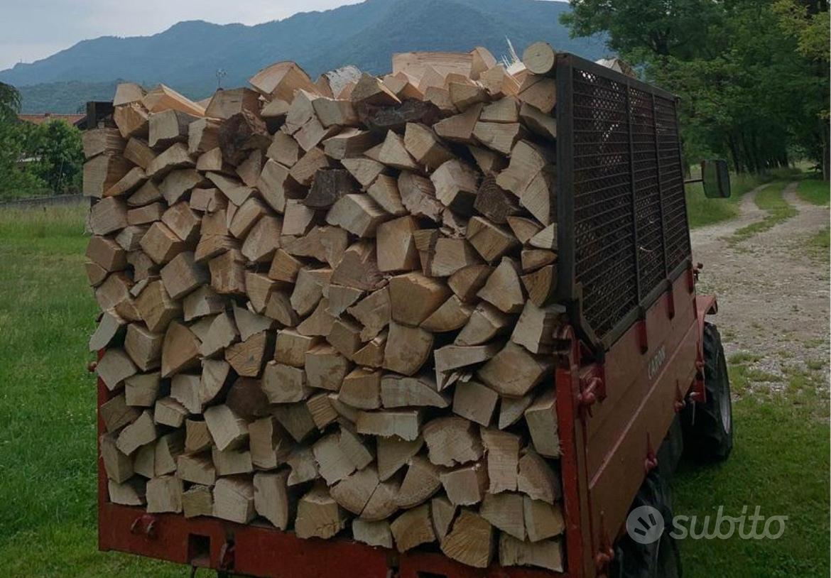 Bancale di legna mista Robinia, Rovere, Ciliegio e Castagno