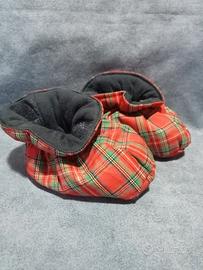 Scarpe neonato scalda piedi 