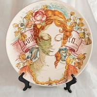 piatto decorativo Giovanni Girardi 28 cm anni 60