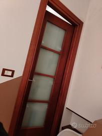 porta 70x210 cm in vero legno 