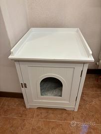 Mobile lettiera gatto + cuccia inclusa