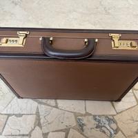 Valigetta 48 ore in pelle Trussardi