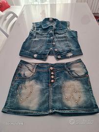 Completo in jeans 