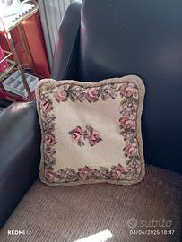 cuscino Vintage lavorato a mano.