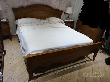 letto completo in legno