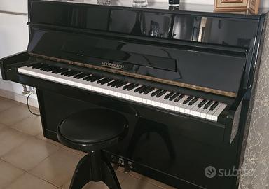 PIANOFORTE VERTICALE ROSENBACH CON SGABELLO