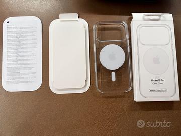 CUSTODIA TRASPARENTE ORIGINALE APPLE IPHONE 18 PR