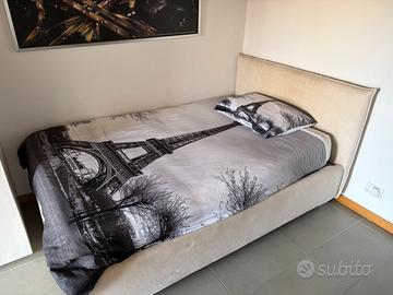 letto 1 piazza 1/2 con contenitore