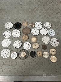 Lotto quadranti usati per orologi