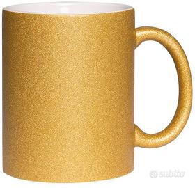 Tazza Sublimabile GLITTER 350 ML - Lotto da 10 pz.