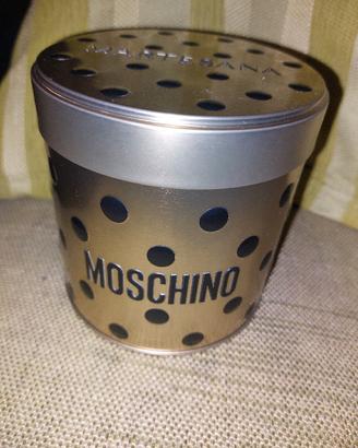 Moschino scatola latta 