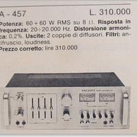 AMPLIFICATORE SCOTT A-457