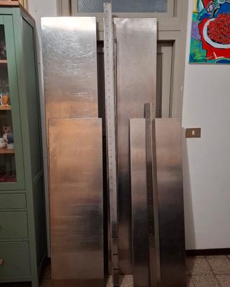 scaffalatura in acciaio