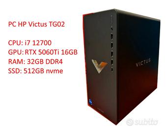 HP Victus 15L i7 12700+512GB+32GB RAM+5060 TI 16GB