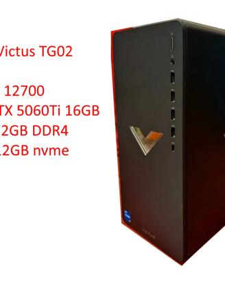 HP Victus 15L i7 12700+512GB+32GB RAM+5060 TI 16GB
