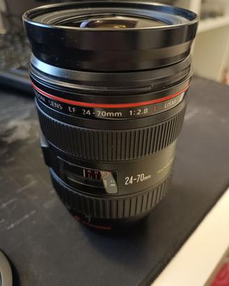 Obiettivo Canon EF 24-70 1:2.8 L USM
