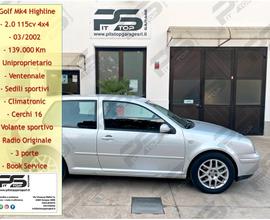 Volkswagen Golf 4 2.0 115cv 4motion Highline 4x4 -
