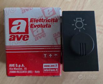 Regolatore luminosita' Dimmer Ave Noir S45 45348D