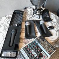 Microfoni e mixer
