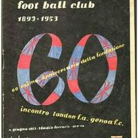 Genoa - London del 4/6/1953