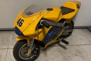 Mini moto gialla nr.46