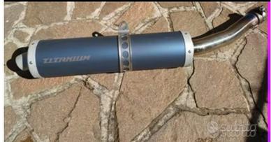 Marmitta originale Yamaha R1 titanio