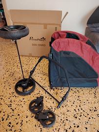 Passeggino trasporto cani medio grandi