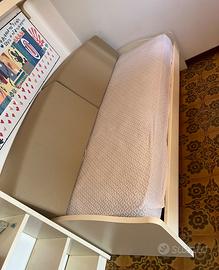 Divano letto bianco