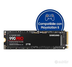 Samsung 990 PRO 2TB SSD NVMe PS5 / PC come nuovo