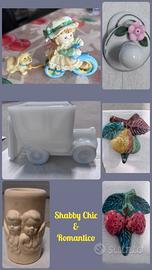 Lotto 7pz - Oggettistica Casa Vintage/Shabby Chic