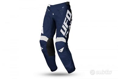 Pantalone Motocross Bamberg blu bianco