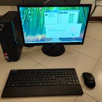 POSTAZIONE PC ACER MONITOR TASTIERA MOUSE WIRELESS