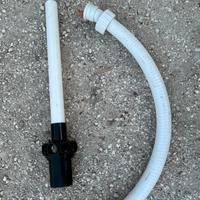 Tubo e porta candelotti per piscina