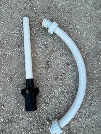 Tubo e porta candelotti per piscina