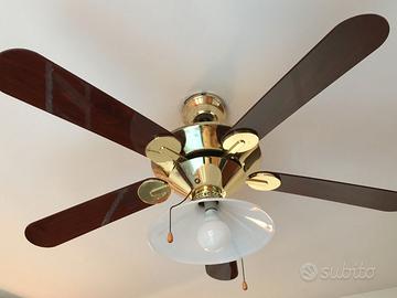 VENTILATORE A SOFFITTO con telecomando