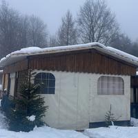 Roulotte stanziale camping Nevegal piazzola 455