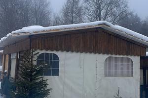 Roulotte stanziale camping Nevegal piazzola 455