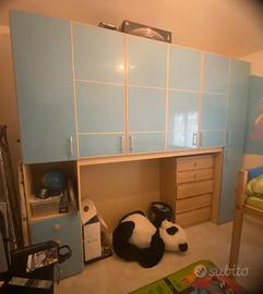 Armadio grande cameretta bambino