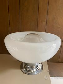 Lampada da tavolo vintage vetro di murano