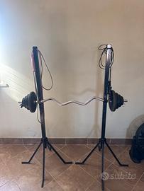 Rack bilanciere e pesi