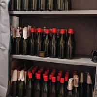 BOTTIGLIA EMILIANA IN VETRO SPESSO