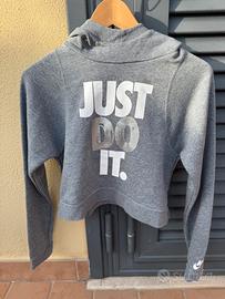 Felpa con corta Nike come nuova