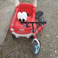 bici e automobilina senza pedali