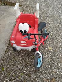 bici e automobilina senza pedali